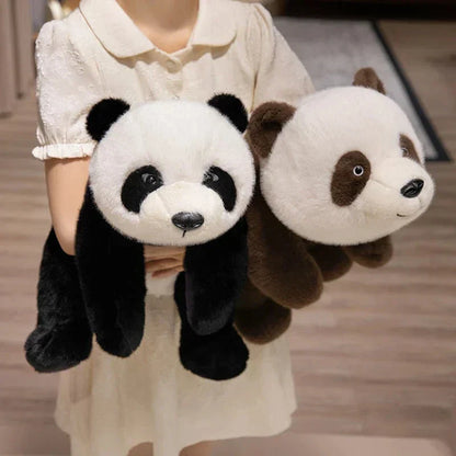 Cute Soft Brown Panda Teddy Plush Toys