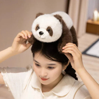 Cute Soft Brown Panda Teddy Plush Toys