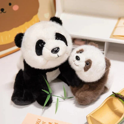 Cute Soft Brown Panda Teddy Plush Toys