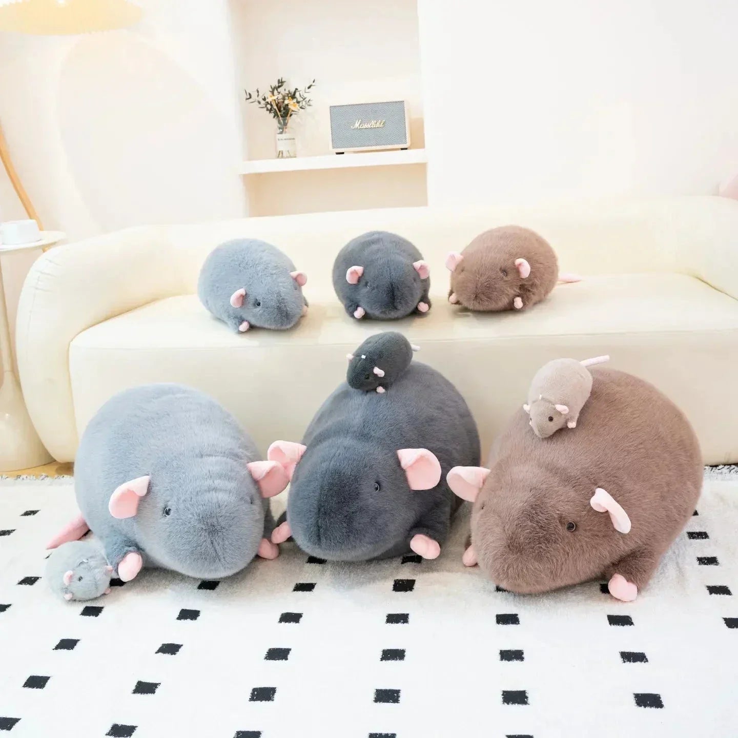 Cute Big Mouse Soft Plush Toys