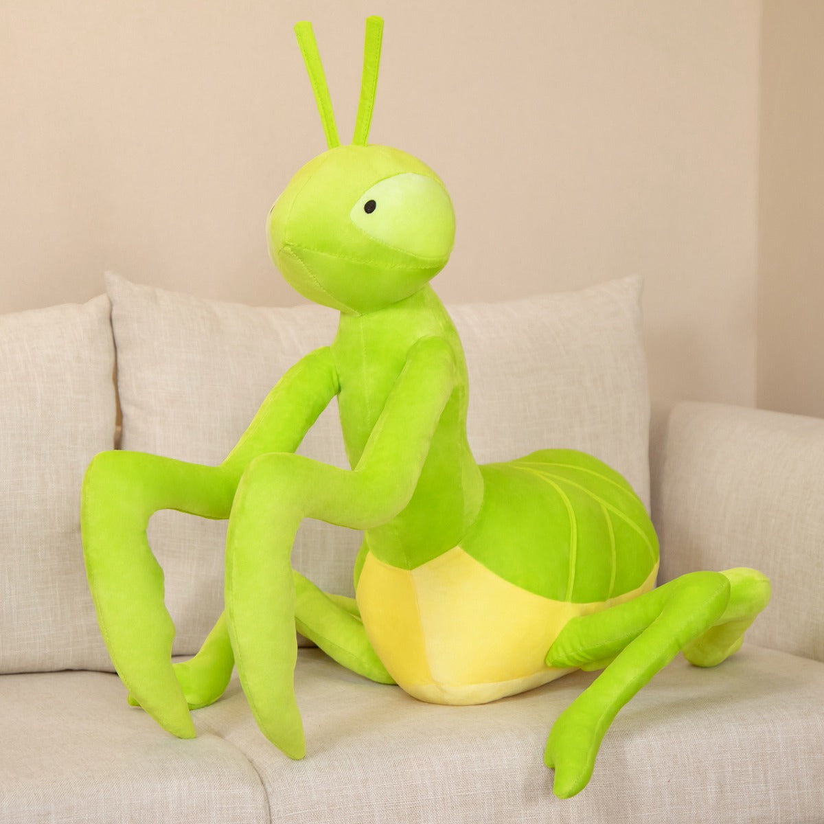 Cute Green Mantis Soft Toy