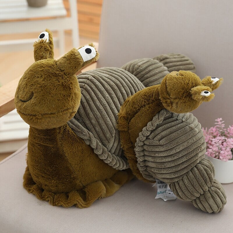Cute Green Snail Soft Toy