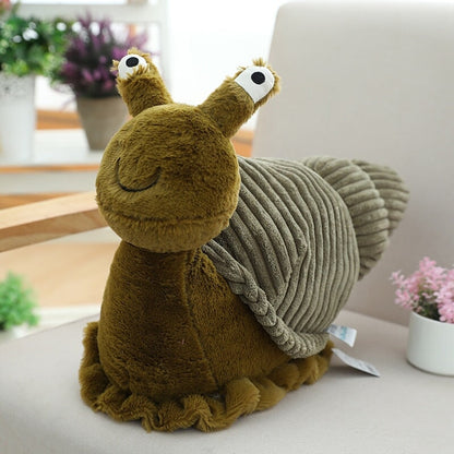 Cute Green Snail Soft Toy