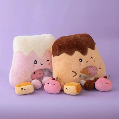 Colorful Sweet Treat Plush Candy Bags
