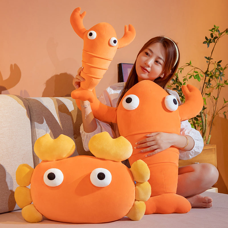 Cute Seafood Crab Lobster Soft Toy