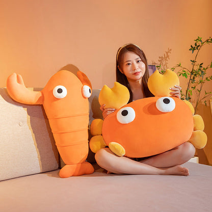 Cute Seafood Crab Lobster Soft Toy