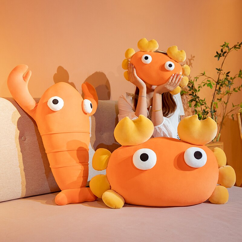 Cute Seafood Crab Lobster Soft Toy