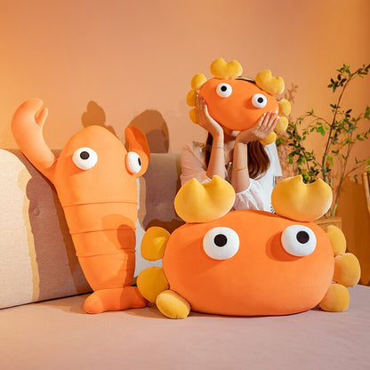 Cute Seafood Crab Lobster Soft Toy