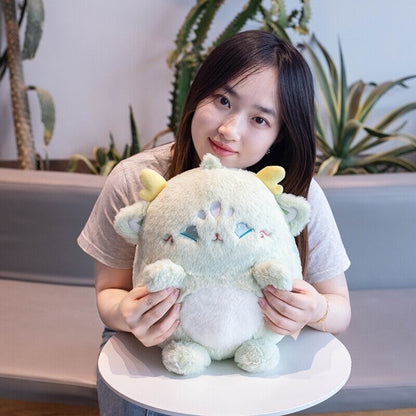 Cute Soft Pastel Deer Stuffed Toy