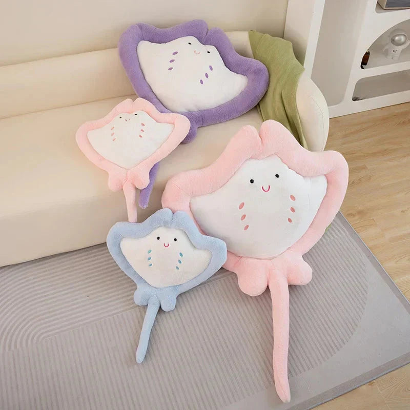 Adorable Soft Pink Stingray Plush Toys