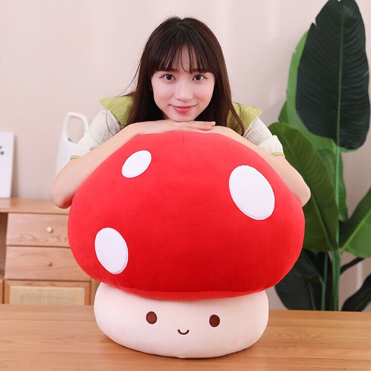 Cute Mushroom Soft Toy Family Set