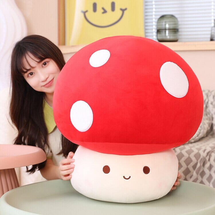 Cute Mushroom Soft Toy Family Set