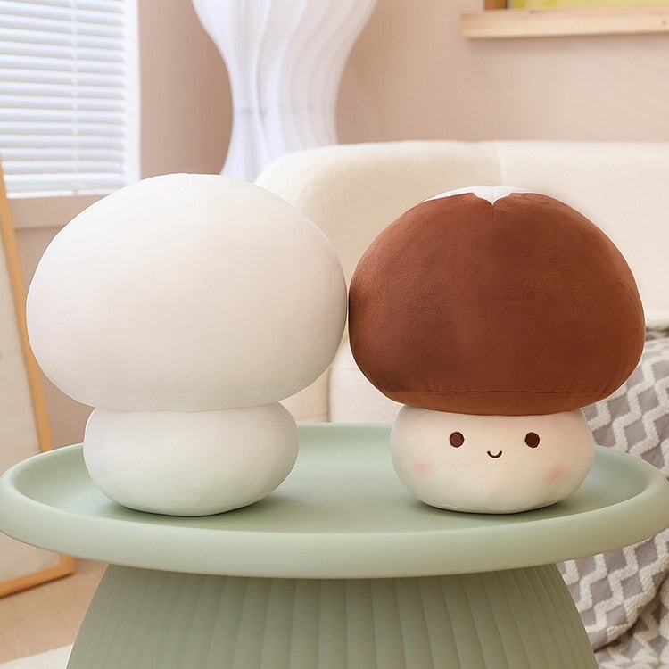 Cute Mushroom Soft Toy Family Set