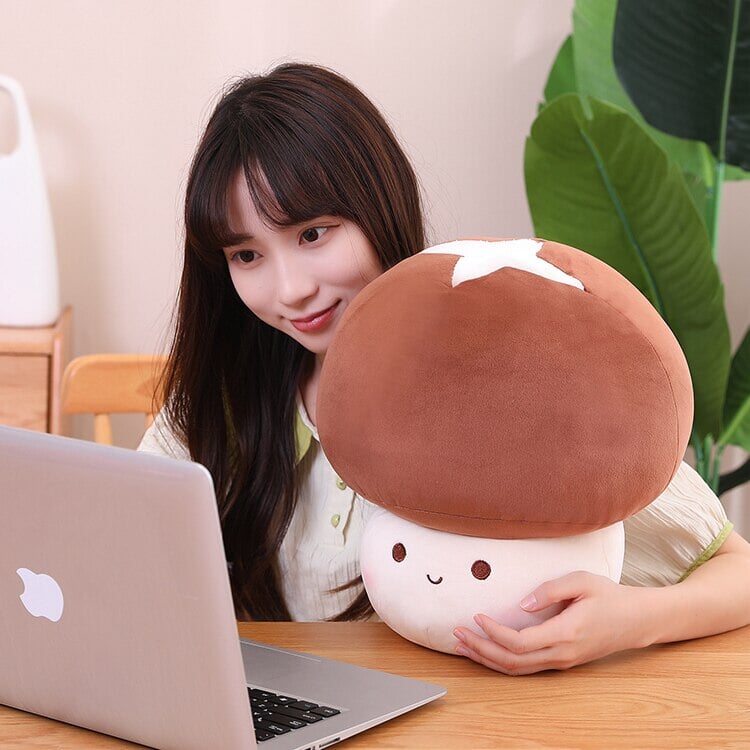 Cute Mushroom Soft Toy Family Set