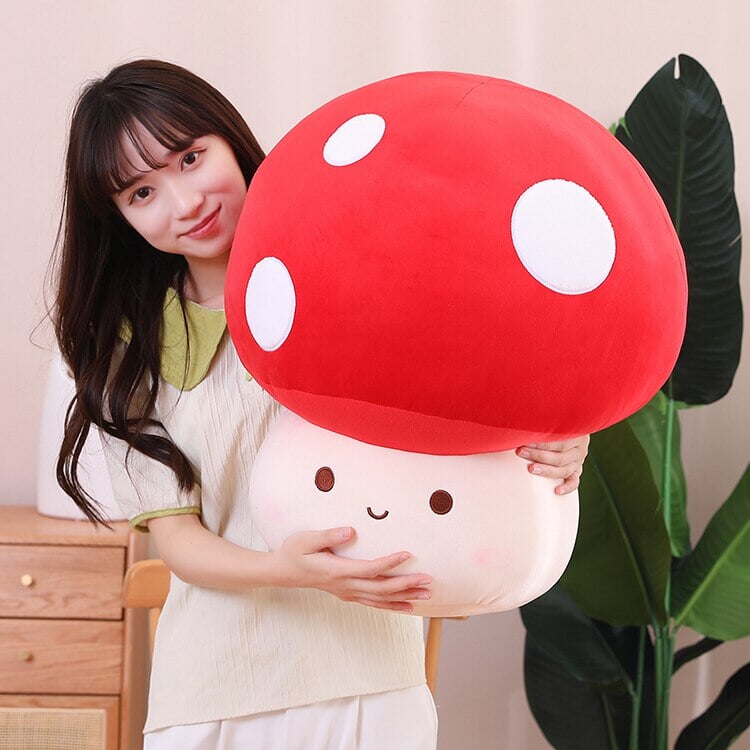Cute Mushroom Soft Toy Family Set