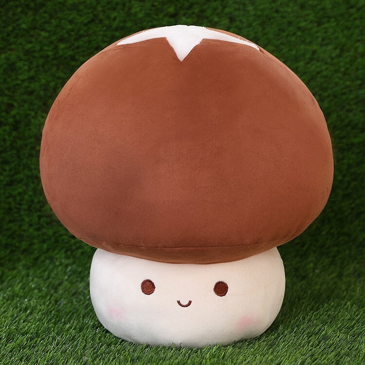 Cute Mushroom Soft Toy Family Set