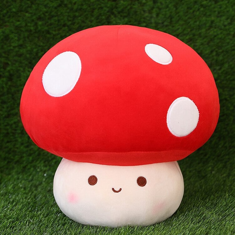 Cute Mushroom Soft Toy Family Set