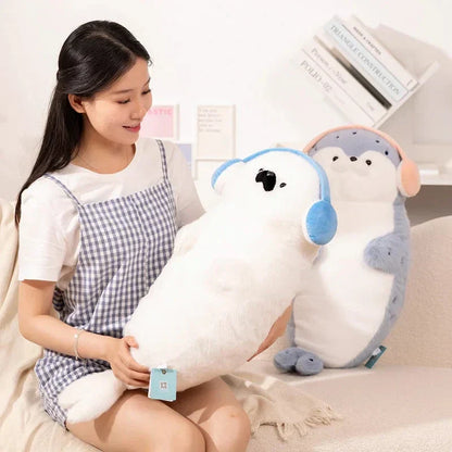 Cute Seal Soft Plush Toy Set