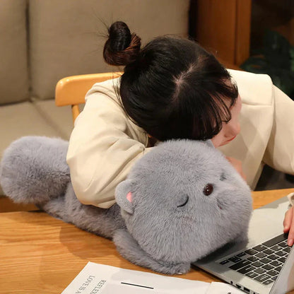 Adorable Plush Sleeping Kitty