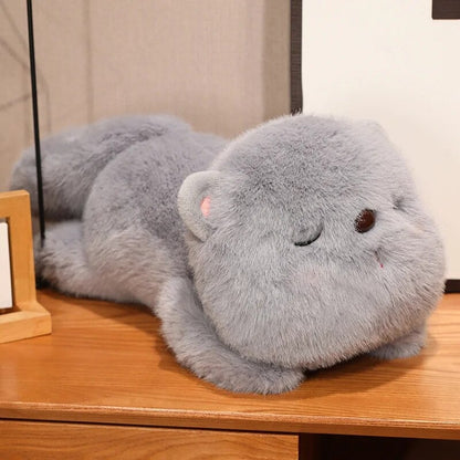 Adorable Plush Sleeping Kitty