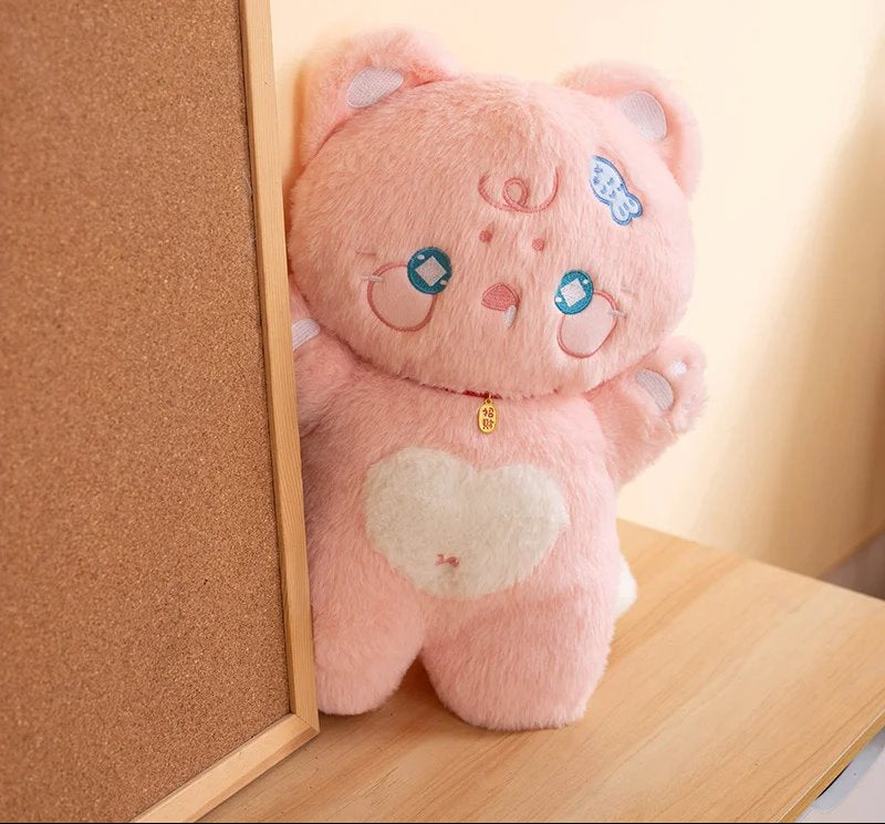 Cute Pastel Star Cat Soft Plush Toys