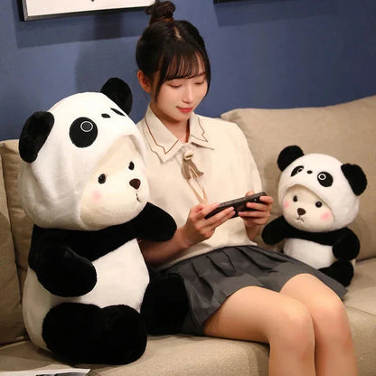 Cute White Teddy Bear Plush Costume