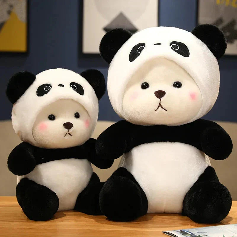 Cute White Teddy Bear Plush Costume