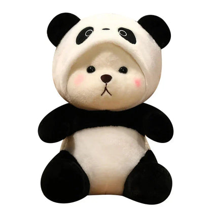 Cute White Teddy Bear Plush Costume
