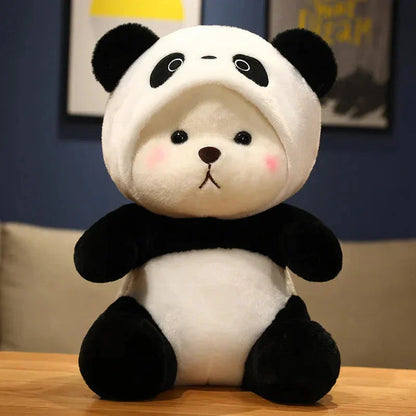 Cute White Teddy Bear Plush Costume