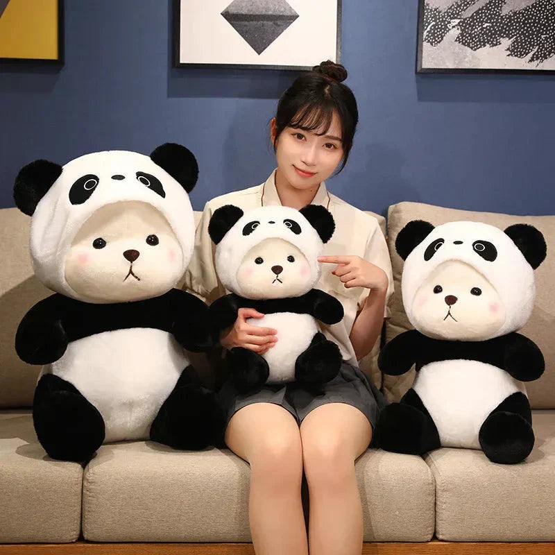 Cute White Teddy Bear Plush Costume