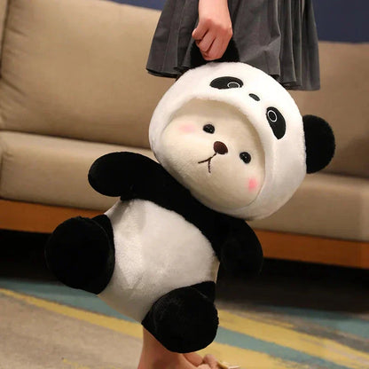 Cute White Teddy Bear Plush Costume