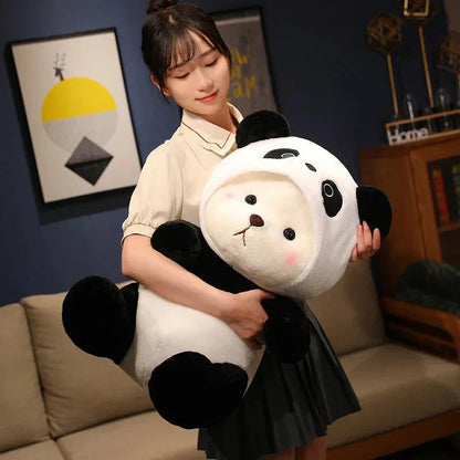 Cute White Teddy Bear Plush Costume