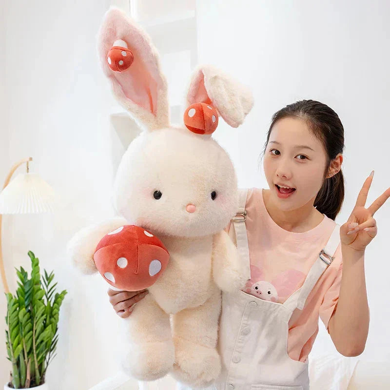 Cute White Bunny Soft Toy