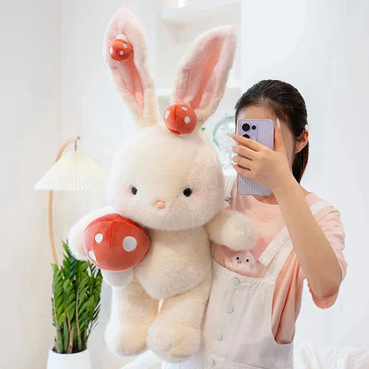 Cute White Bunny Soft Toy