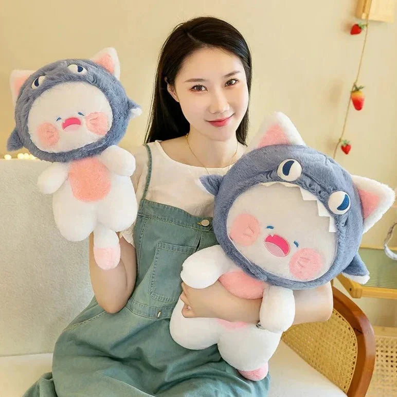 Adorable Cat Shark Beanie Toy