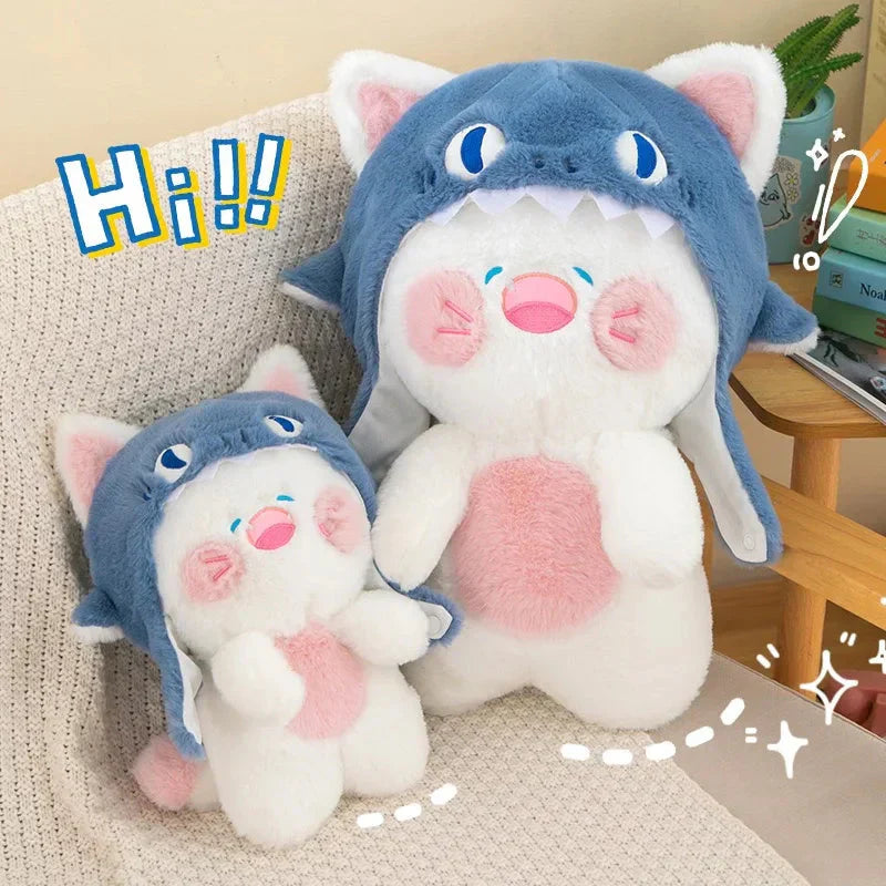 Adorable Cat Shark Beanie Toy