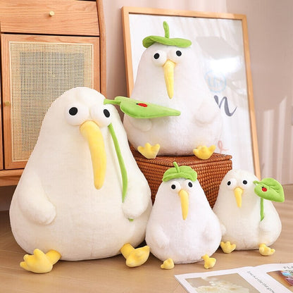 Cute White Kiwi Plush Toy