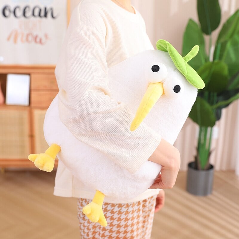 Cute White Kiwi Plush Toy