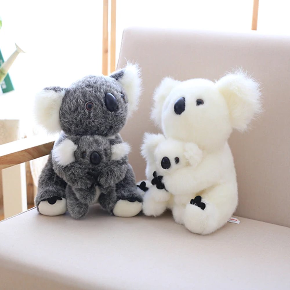 Cute Koala Family Figurine