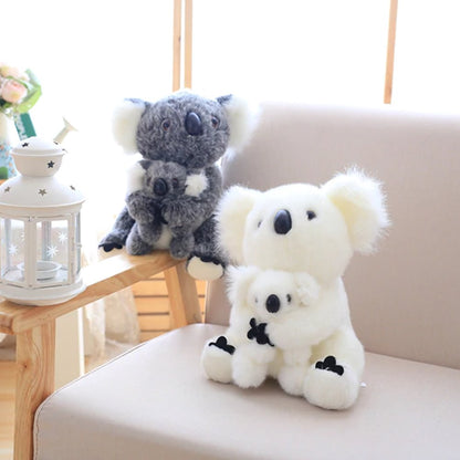 Cute Koala Family Figurine