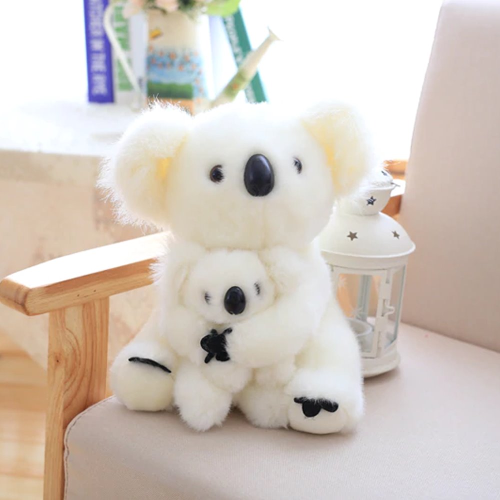 Cute Koala Family Figurine