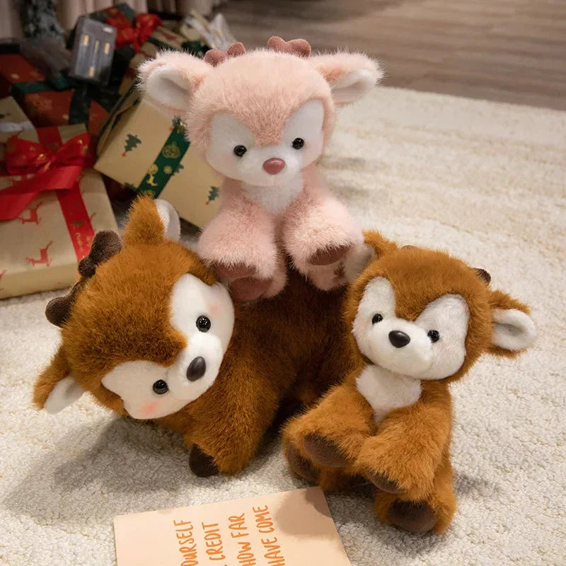 Cute Deer Friends Soft Plush Toys