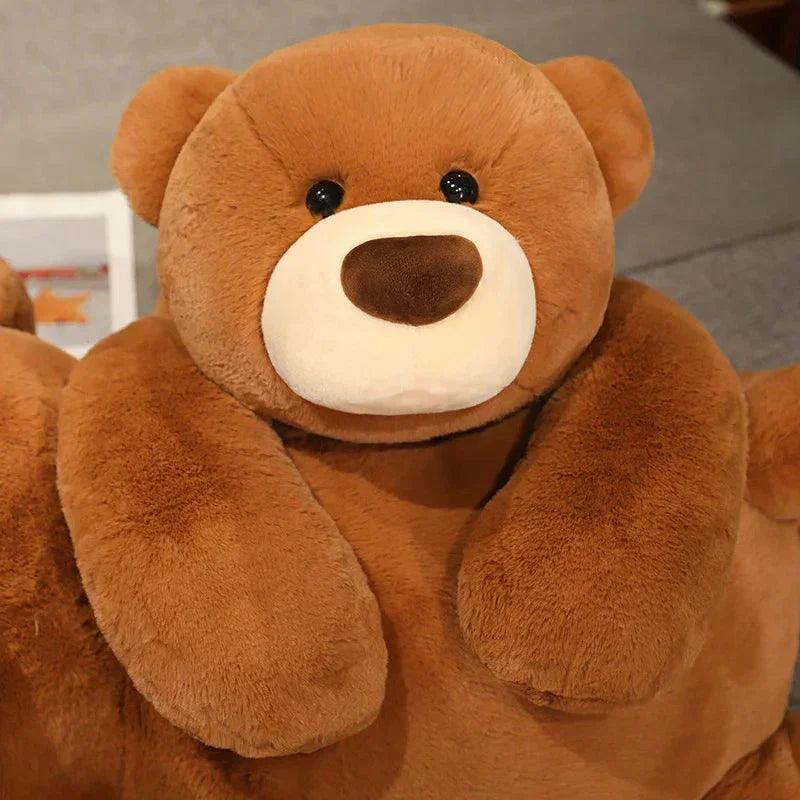 Soft Cuddly Brown Teddy Bear Plush Toy