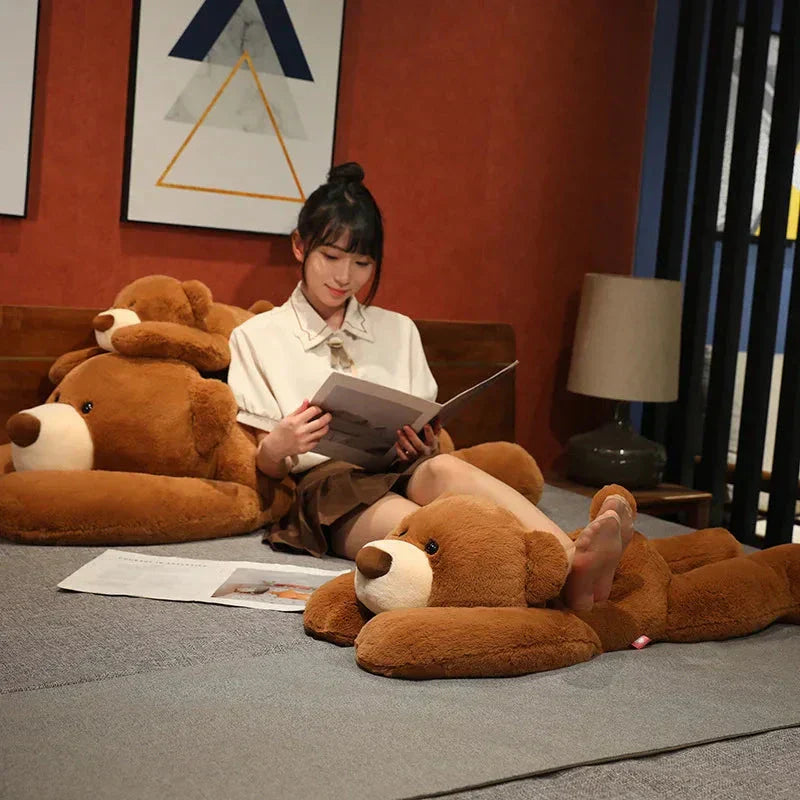 Soft Cuddly Brown Teddy Bear Plush Toy