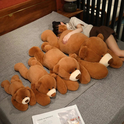 Soft Cuddly Brown Teddy Bear Plush Toy