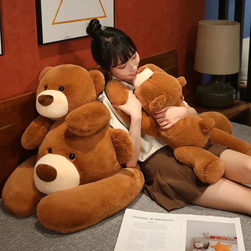 Soft Cuddly Brown Teddy Bear Plush Toy - Befez