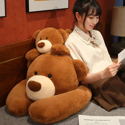 Soft Cuddly Brown Teddy Bear Plush Toy