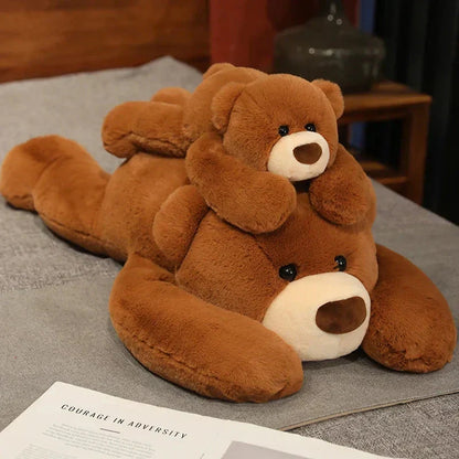 Soft Cuddly Brown Teddy Bear Plush Toy
