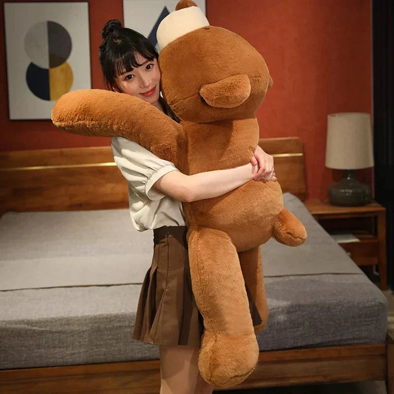 Soft Cuddly Brown Teddy Bear Plush Toy