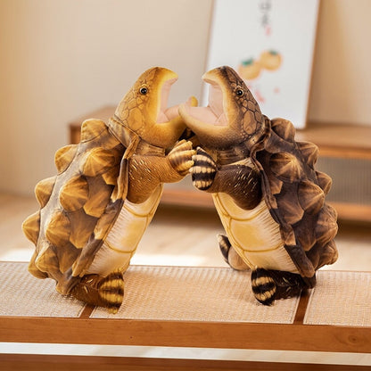 Big Realistic Snap Turtle Stuffed Animal